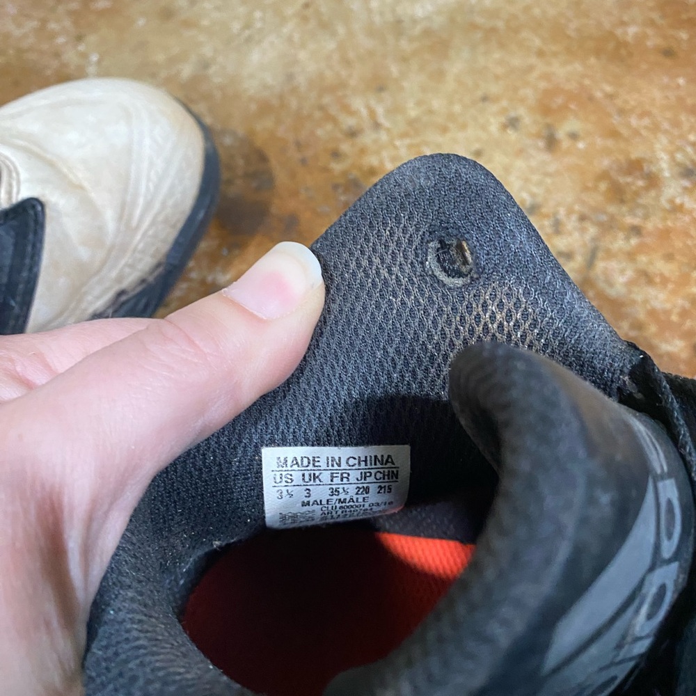 Boys Adidas football cleats